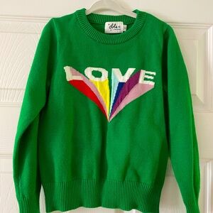 Girls Green Sweater by Lola